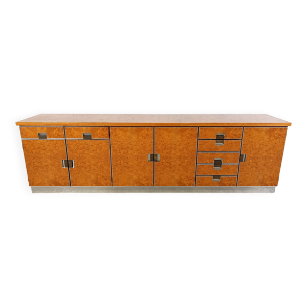 Enfilade en bois de noyer vintage italien, années 1970 — Beyit