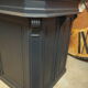 Ancien comptoir caisse de magasin