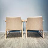 Pair of armchairs "Bunny" Proj. Józef Chierowski "Bunny" 1960'