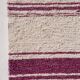 Handwoven recycled cotton rug - 40 x 60 cm