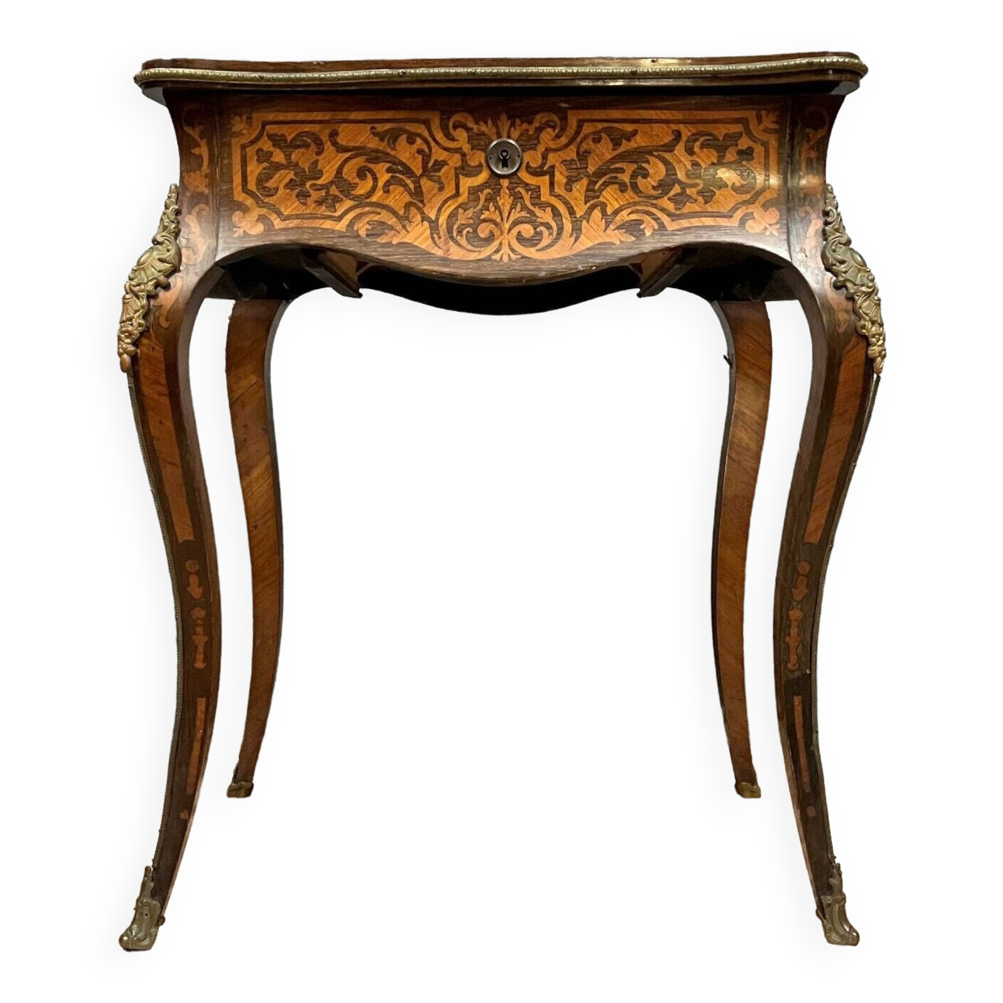 Meuble époque Napoléon III en marqueterie Boulle vers 1850