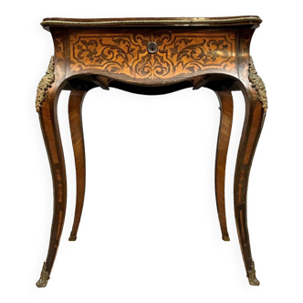 Napoleon III period furniture in Boulle marquetry circa 1850