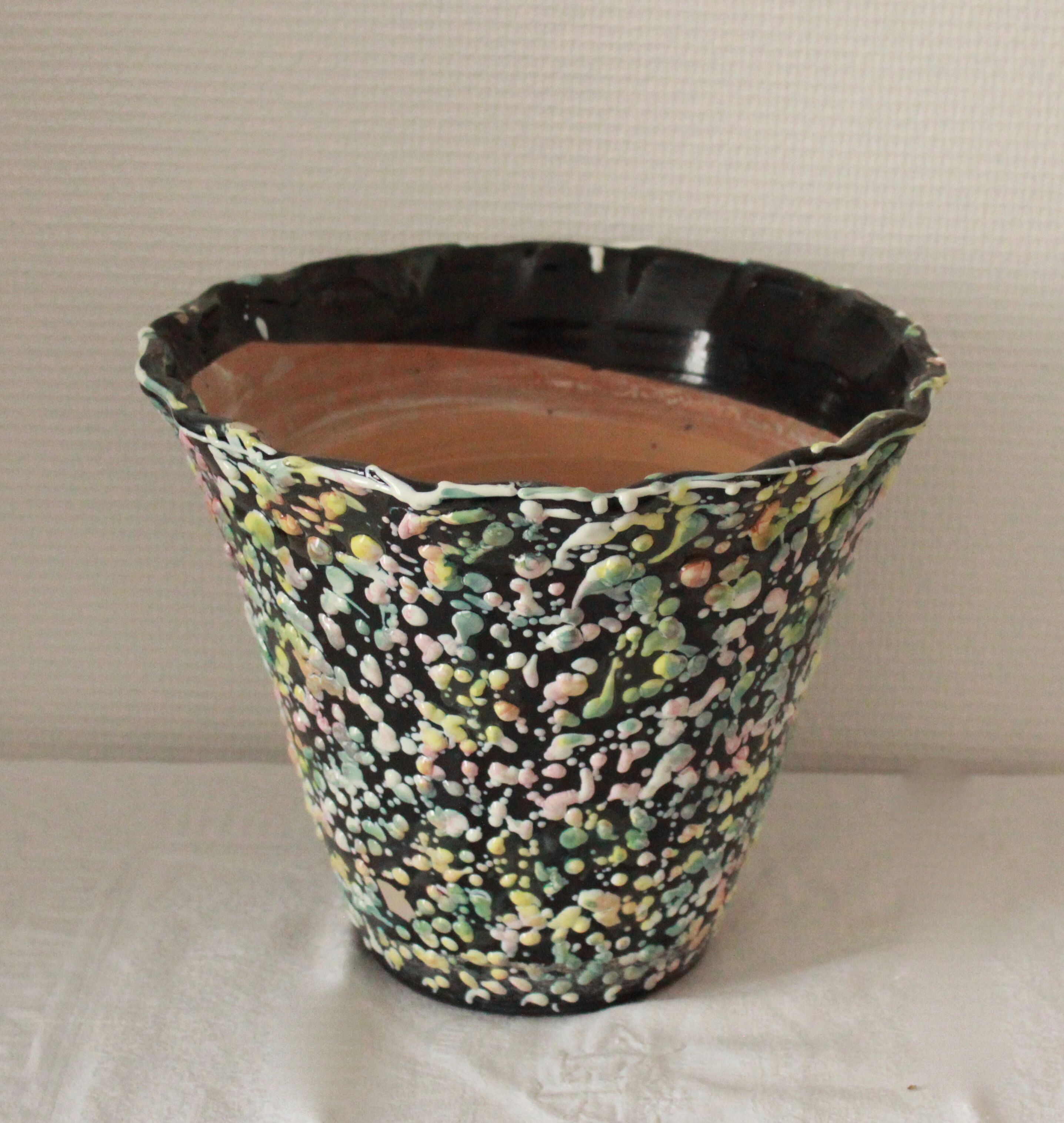 Cache pot ceramic Vallauris