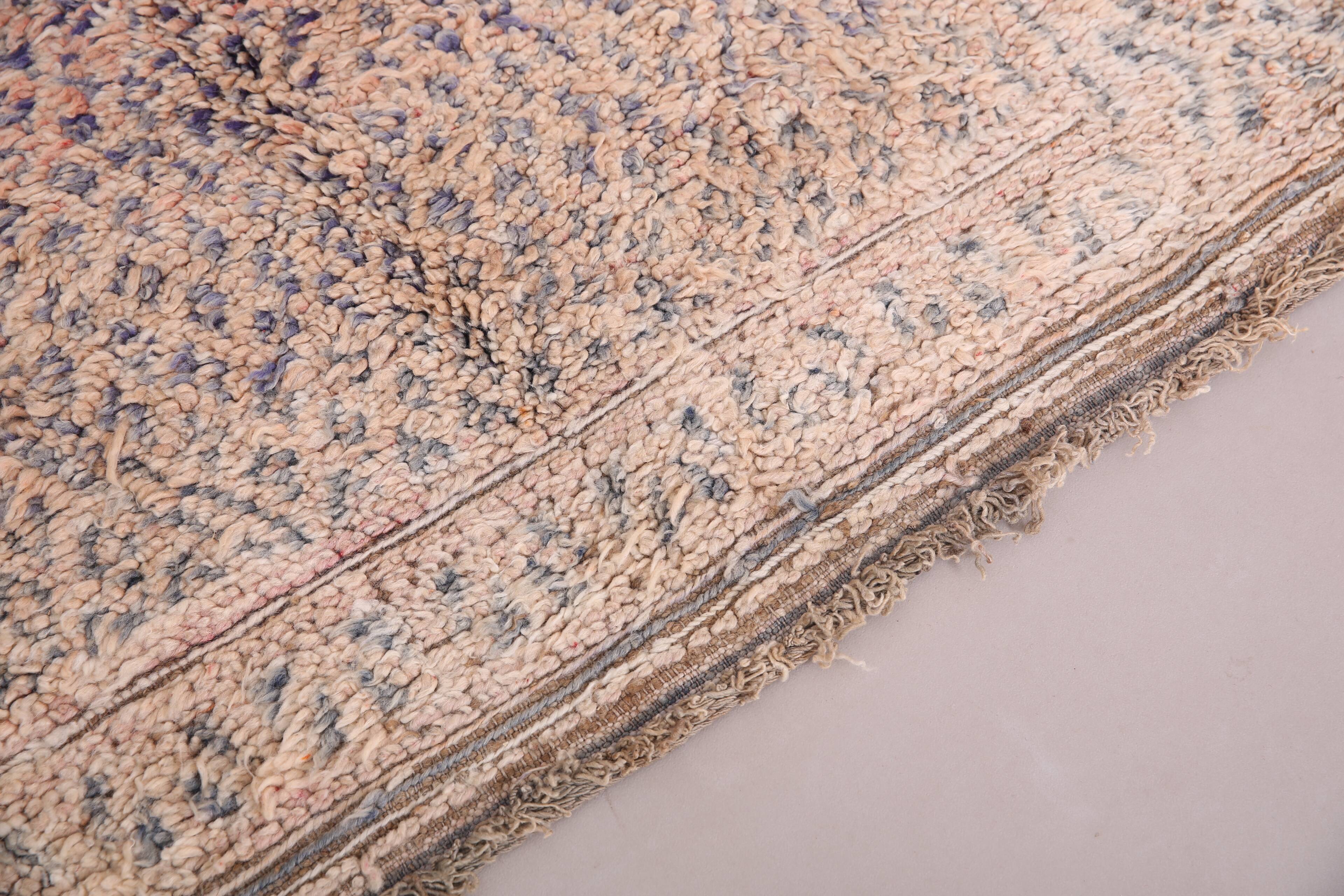 Vintage Beni Mguild Rug 196 CM X 383 CM - tapis marocain berbere - moroccan rug