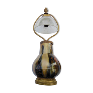 lampe décor flammé