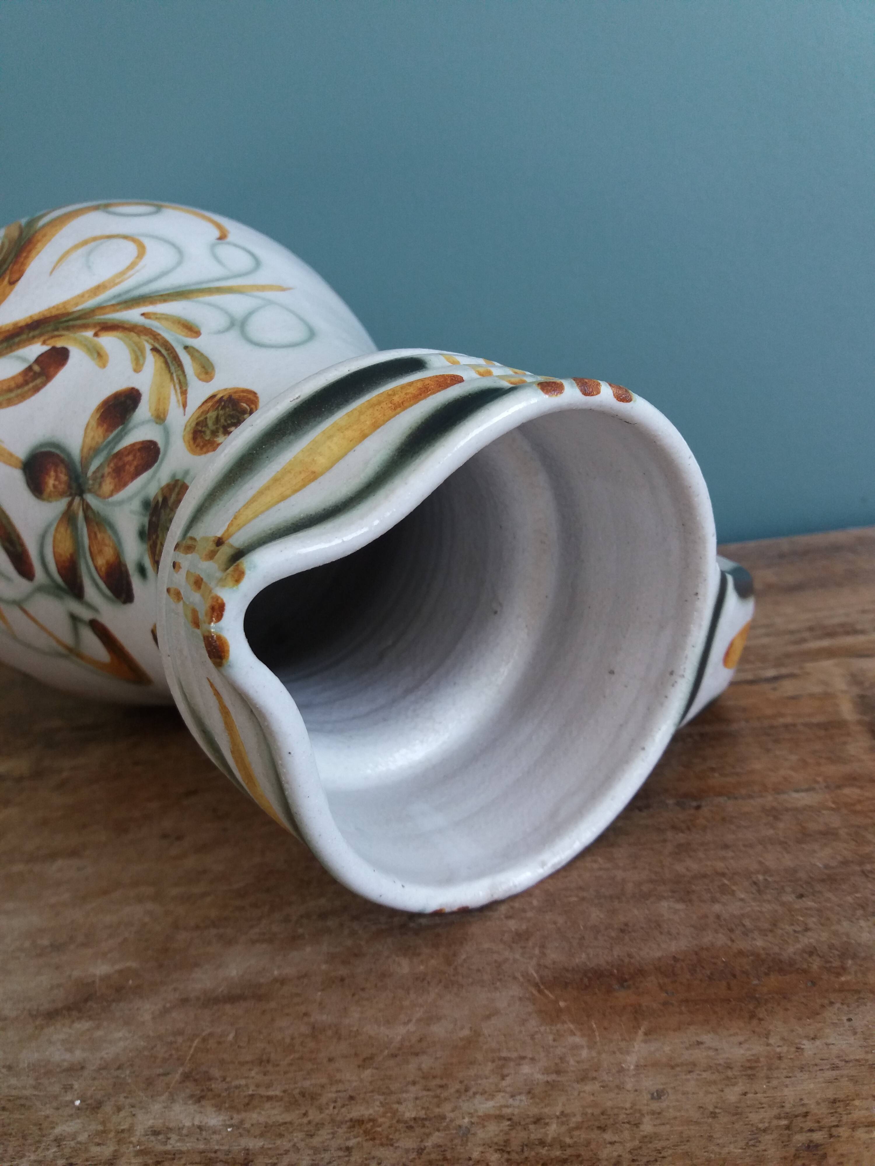 Pichet Keraluc Quimper G6 signé