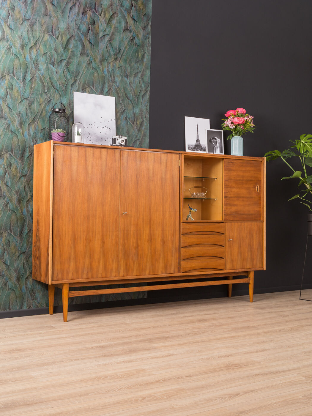 Walnut sideboard from the 1960