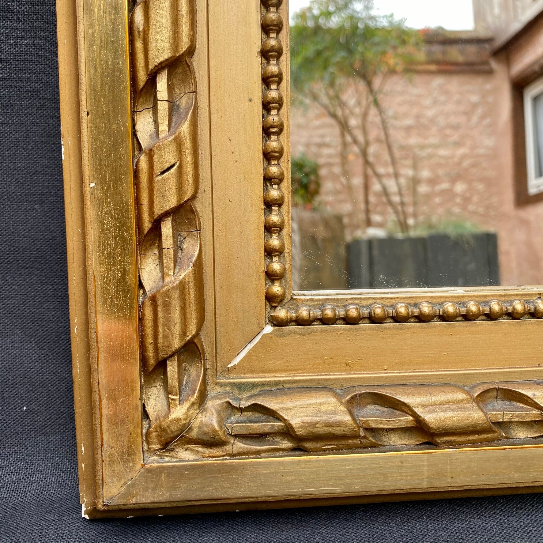 Louis XVI style Trumeau style mirror