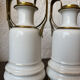 Old Paris porcelain vases from the 19th century