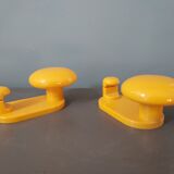 Yellow hooks designer Carlo Bartoli