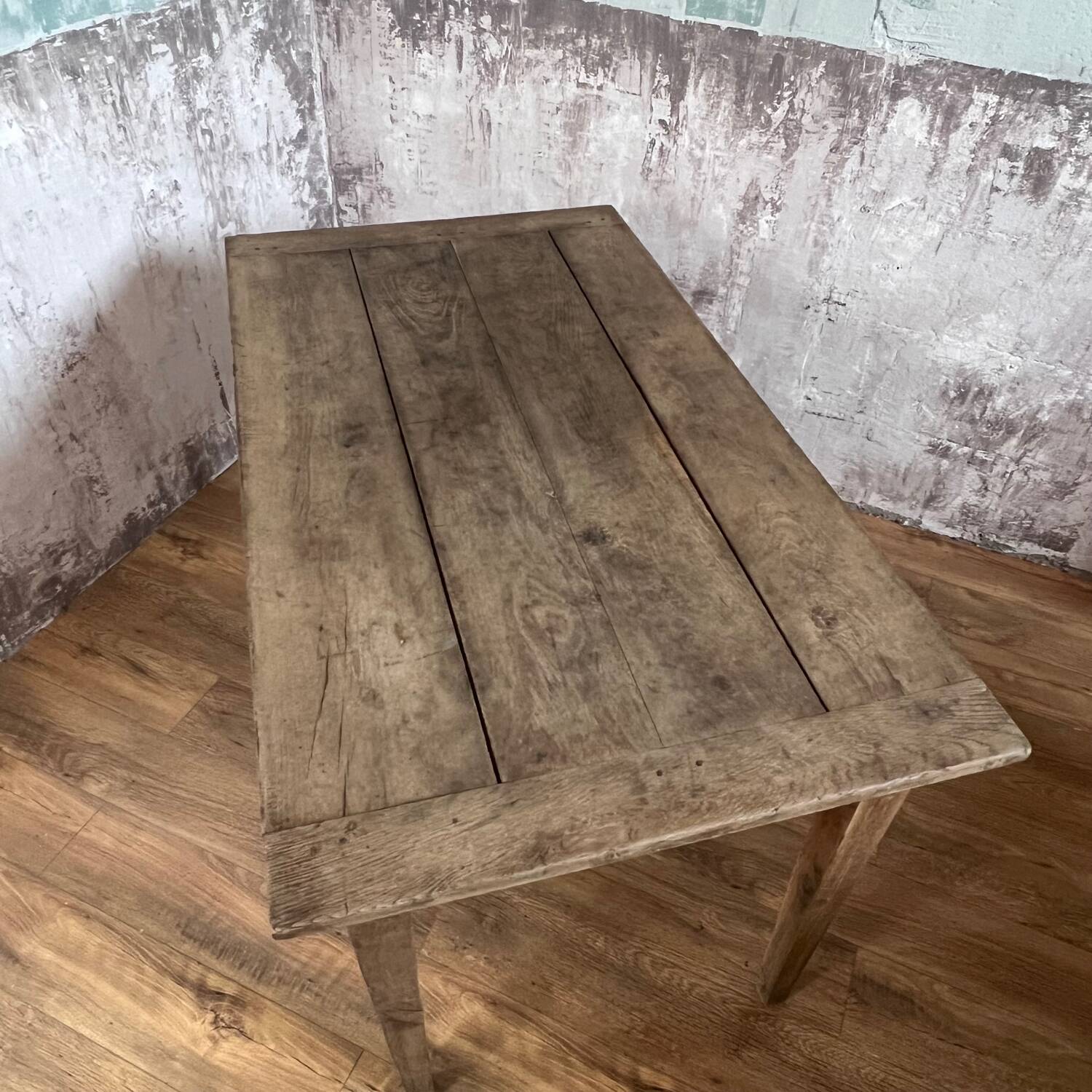 Oak farmhouse table