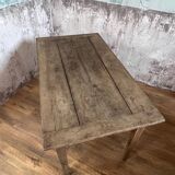 Table de ferme en chêne