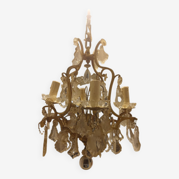 Bronze chandelier