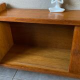 Vintage wooden sideboard from the 60s (shallow)