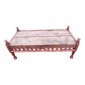 Wooden Tea Table, Pakistan, 1920s