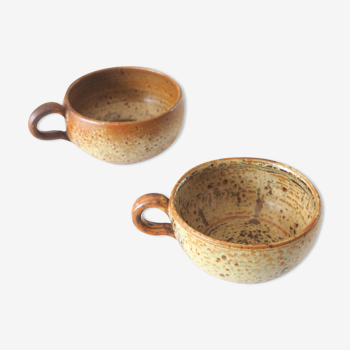 Duo tasses en grès