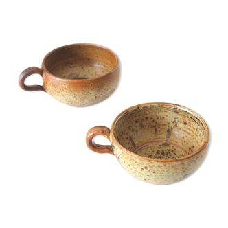 Duo tasses en grès