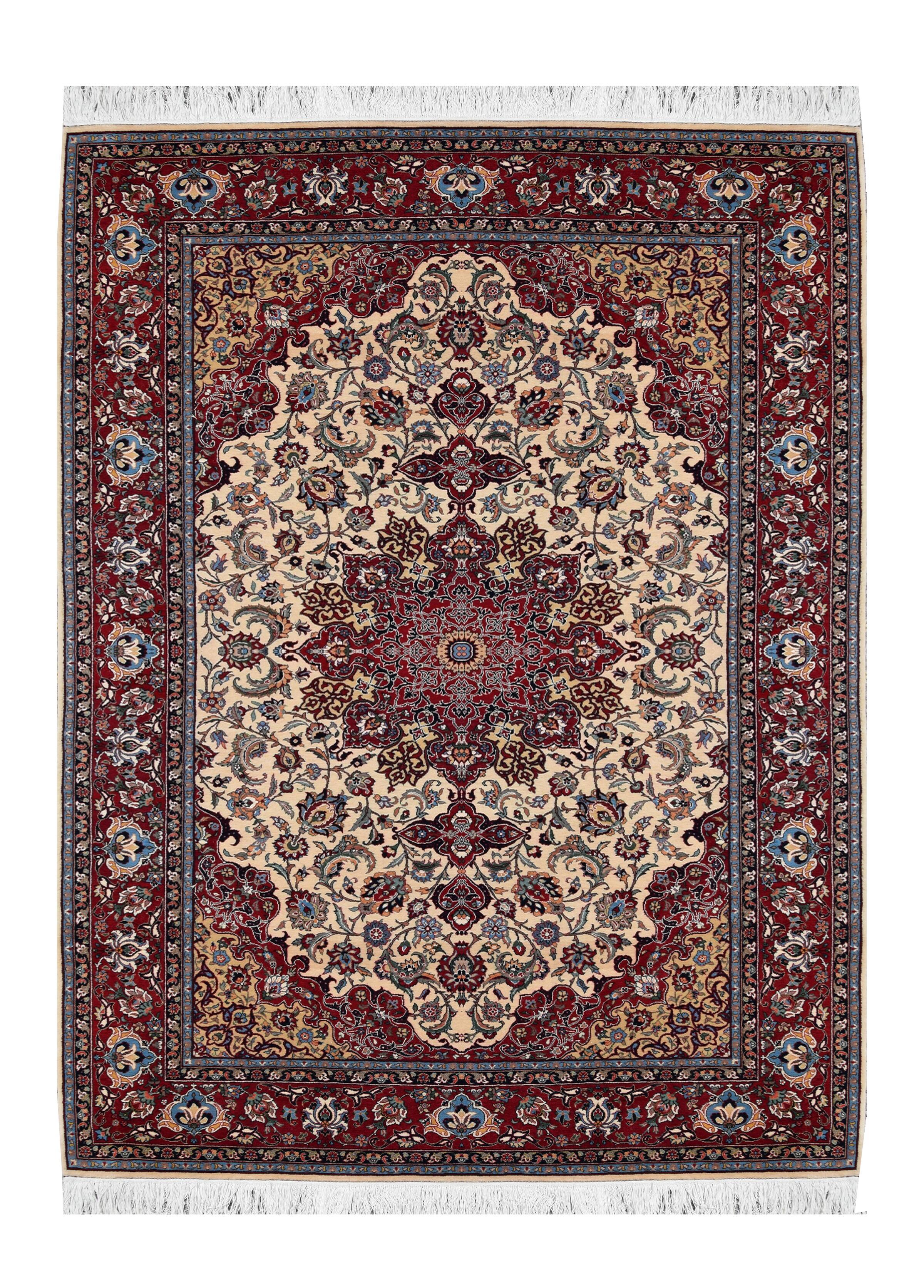 Ispahan Carpet - Sino-Persian Handmade - 3.05 x 2.00 Metres - "Galerie Sardje"