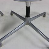 Set of seven office chairs by Charles Eames for Herman Miller Usa design