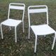 Duo de chaises de terrasse