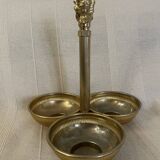 Vintage brass gold aperitif server