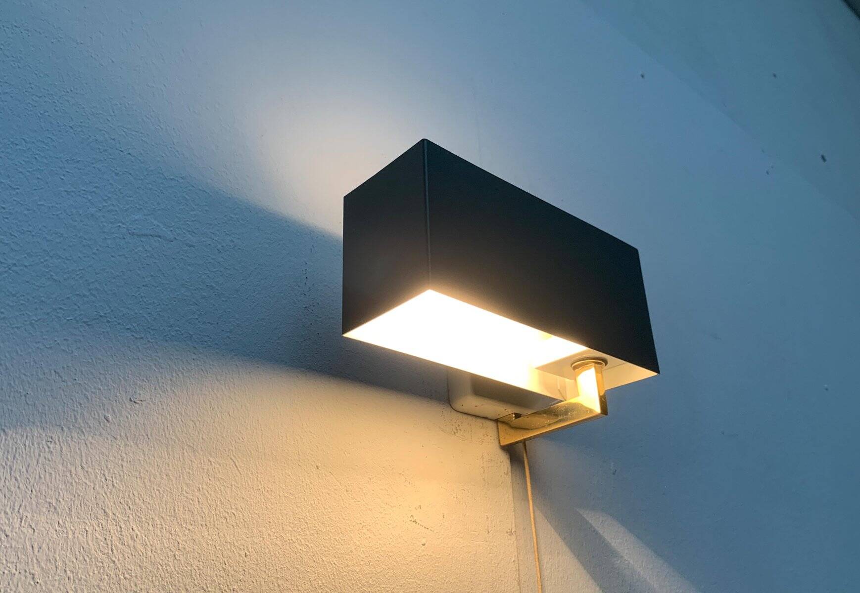 Mid-Century German Minimalist Wall Lamp from Kaiser Leuchten