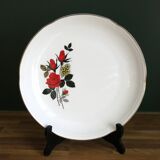 Round serving dish from Moulin des loups, "Carmen" model, in very good condition