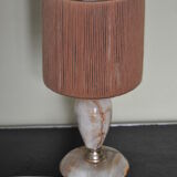 Vintage onyx table lamp