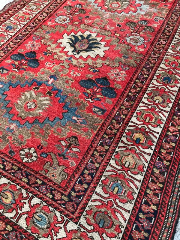 Former carpet Persian Malayer 19th century handmade 134 X 185 CM