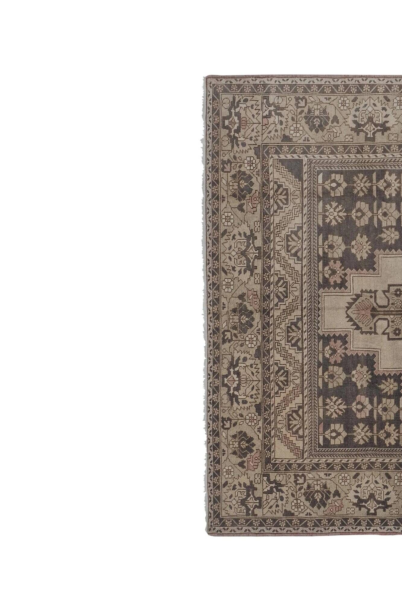 Tapis turc vintage fait main 232x372 cm