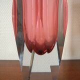 Antique Murano Sommerso vase, vintage Italian vase, 50s and 60s design
