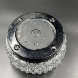 Plafonnier en verre relief