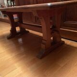 Solid oak coffee table