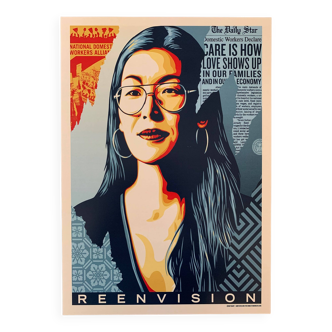 Shepard Fairey « OBEY » Reenvision AI JEN POO