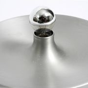 1960s round large Space Age Pop Art aluminum ceiling or wall lamp