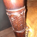 Empire style mahogany armchair