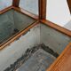 Art Deco buffet, planter or liquor cabinet in wood with mirror, France 1920