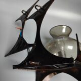 Brutalist sconces