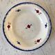 Hollow dish digoin sarreguemines model "mary lou" 40s
