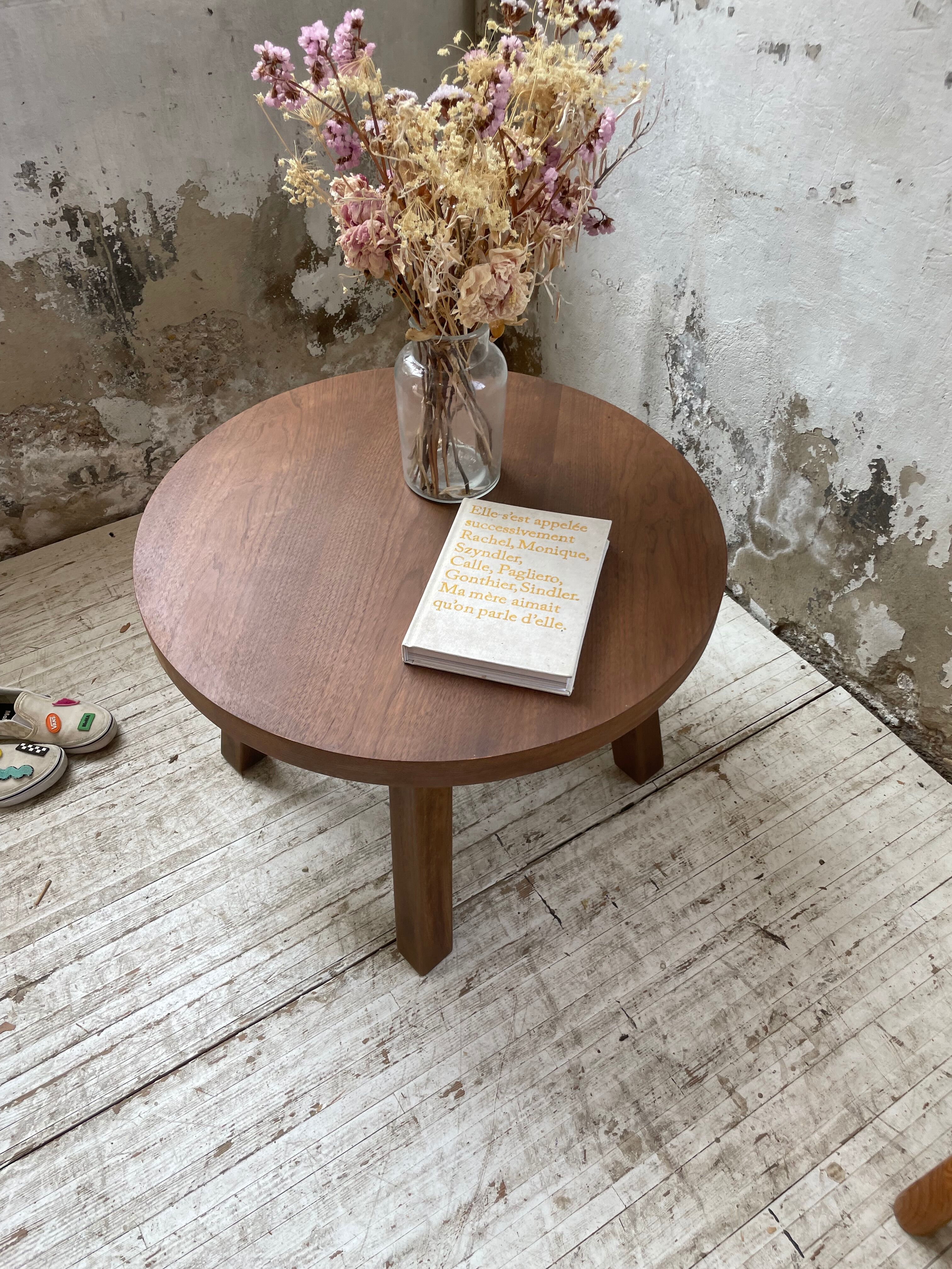 Elm coffee table 50s