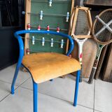Vintage blue Hitier children's school chair