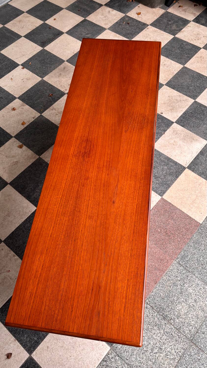 Gplan teak dressing table / desk / console