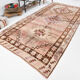 6x12 Oversize Distressed Vintage Rug, 389x194Cm