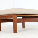 Komfort footstool 'Nimtofte' - danish design in teak vintage