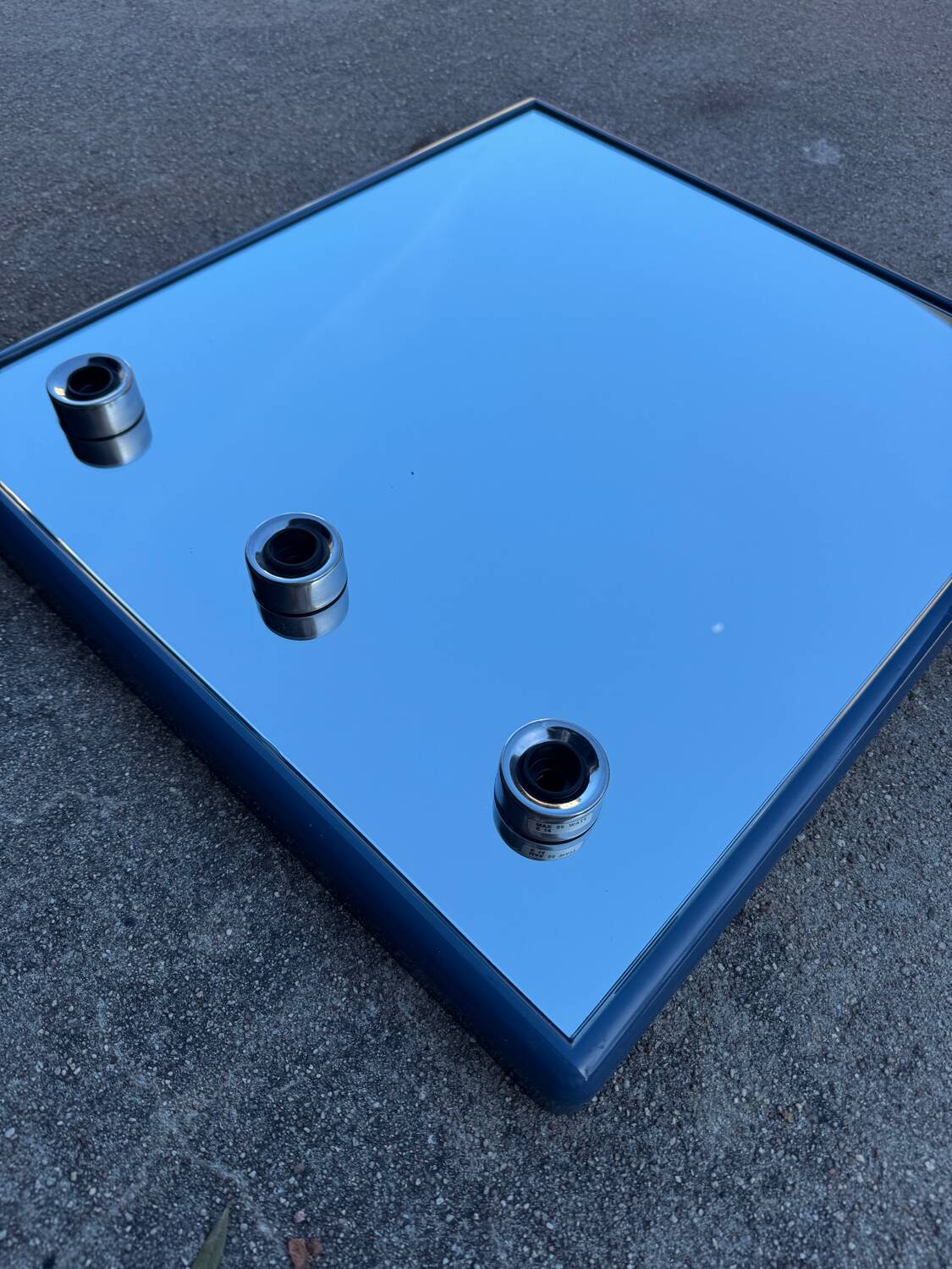 Illuminated mirror Gedy, Italy 1970s