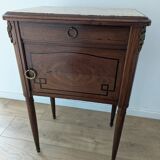 Chevet de cabinet style Louis XVI signé