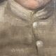Painting XIXth, portrait of a young boy
