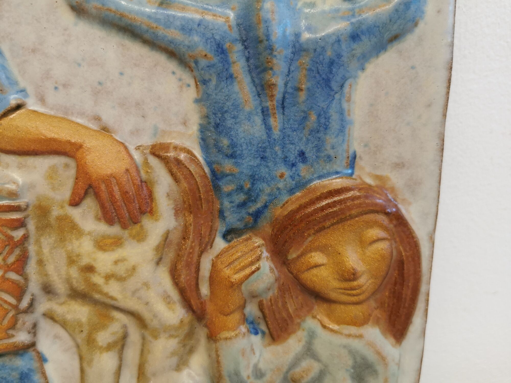 Relief, from Danish Michael Andersen Bornholm (Brand the 3 fish), designed by Marianne Starck (MS)