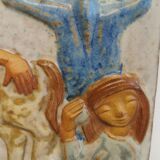 Relief, from Danish Michael Andersen Bornholm (Brand the 3 fish), designed by Marianne Starck (MS)