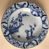 Set of five plates Creil Montereau